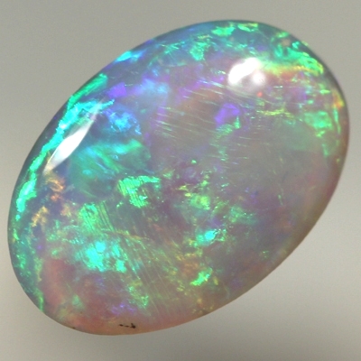 SOLID SEMI BLACK OPAL Bright crisp rolling flashes throughout in a 3D pattern
